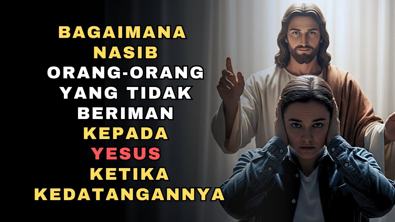 Bagaimana NASIB orang-orang yang tidak beriman kepada Yesus ketika Yesus datang ke 2 kali ??