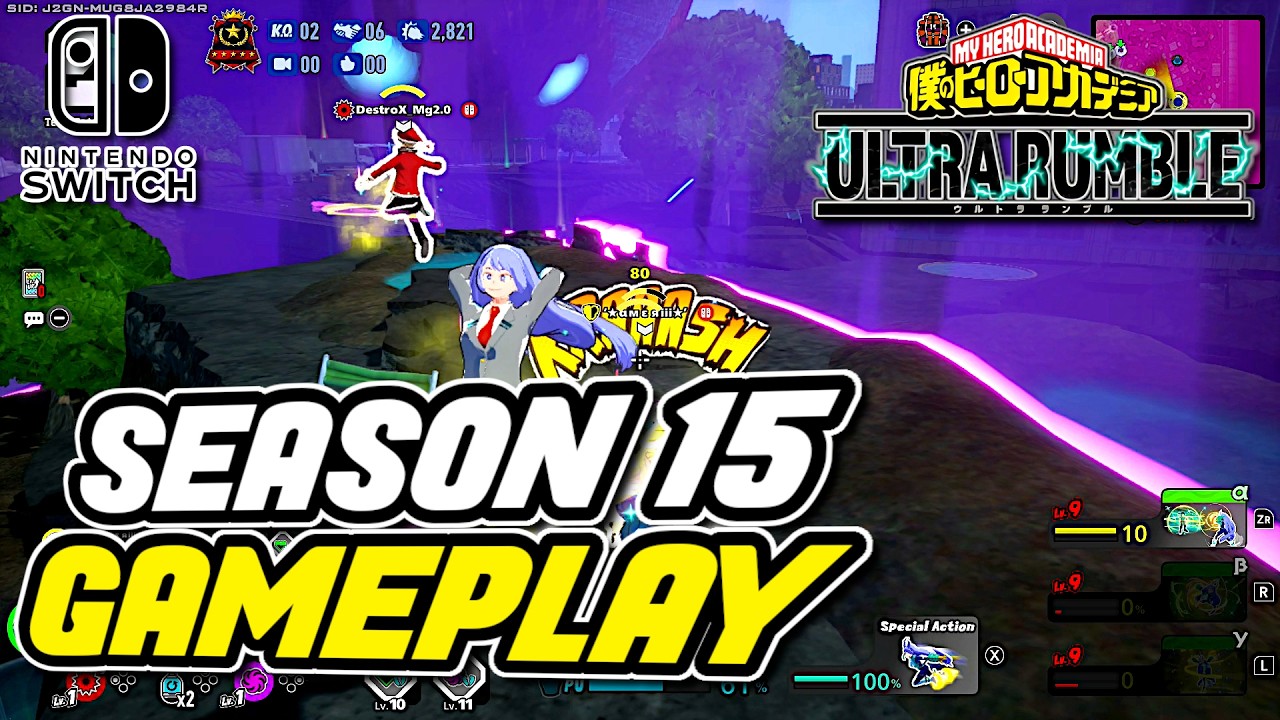 MY HERO ULTRA RUMBLE - [Nintendo Switch] - (Season 15 Gameplay) #10