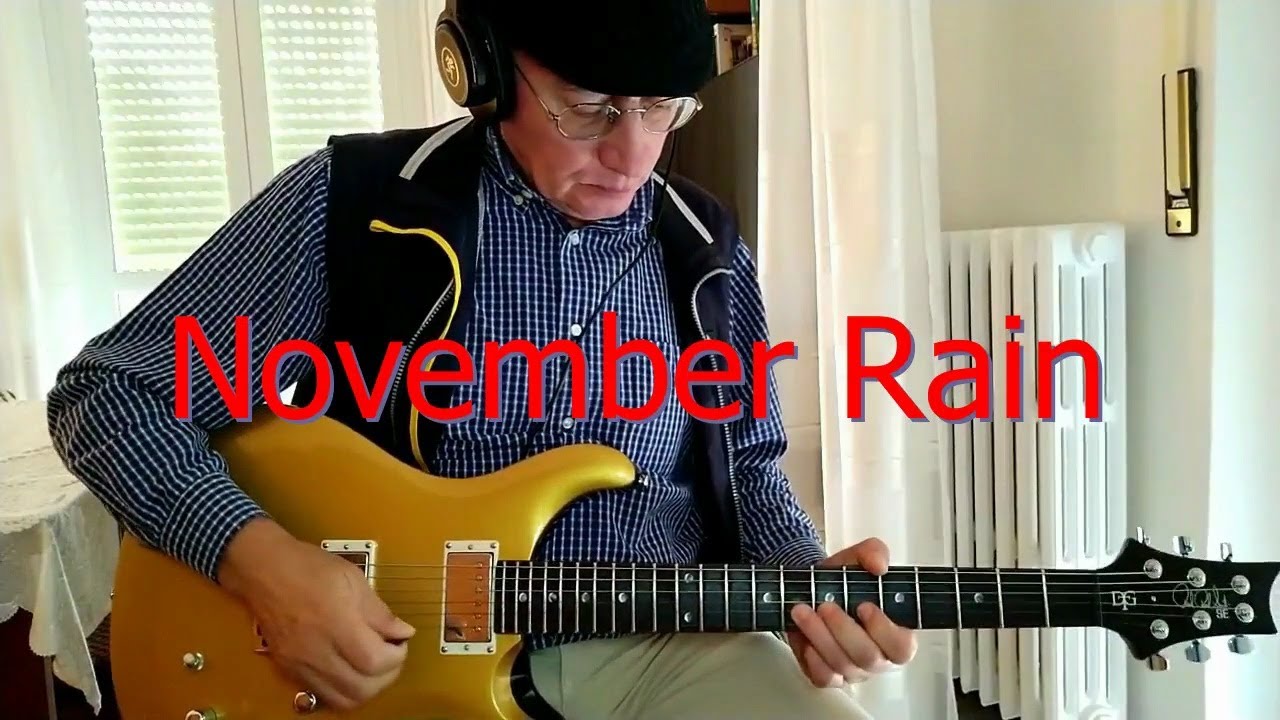 November Rain - SLASH (Guitar cover).