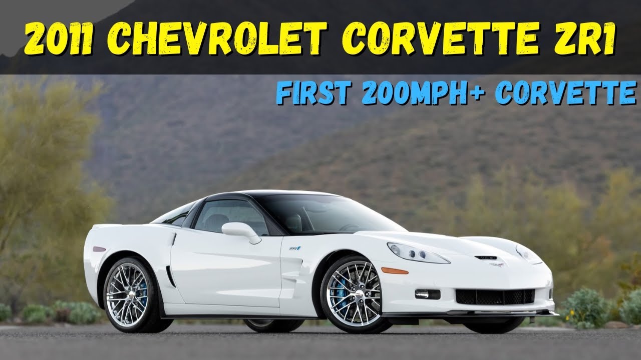 One Owner 2011 Chevrolet Corvette ZR1