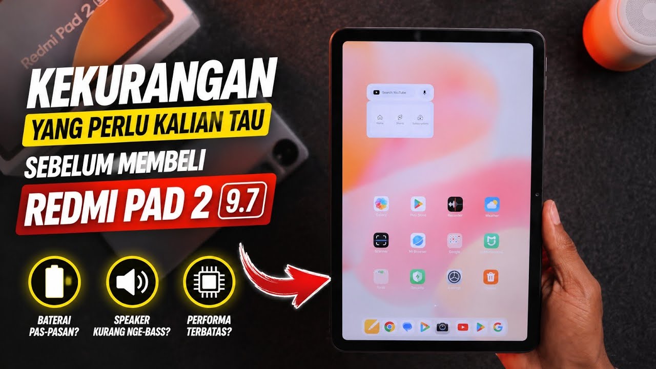 Mending beli Redmi Pad 2 9.7 Tapi Siap siap dengan ini !!!??