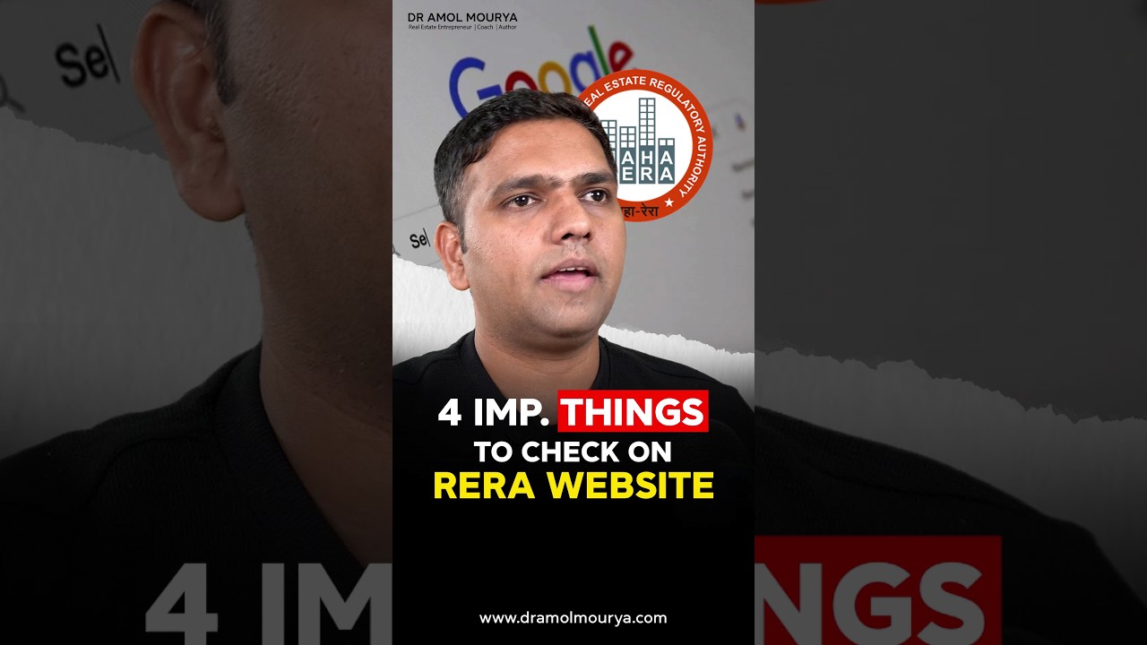 Important Things to Check on RERA Website Before Buying Property