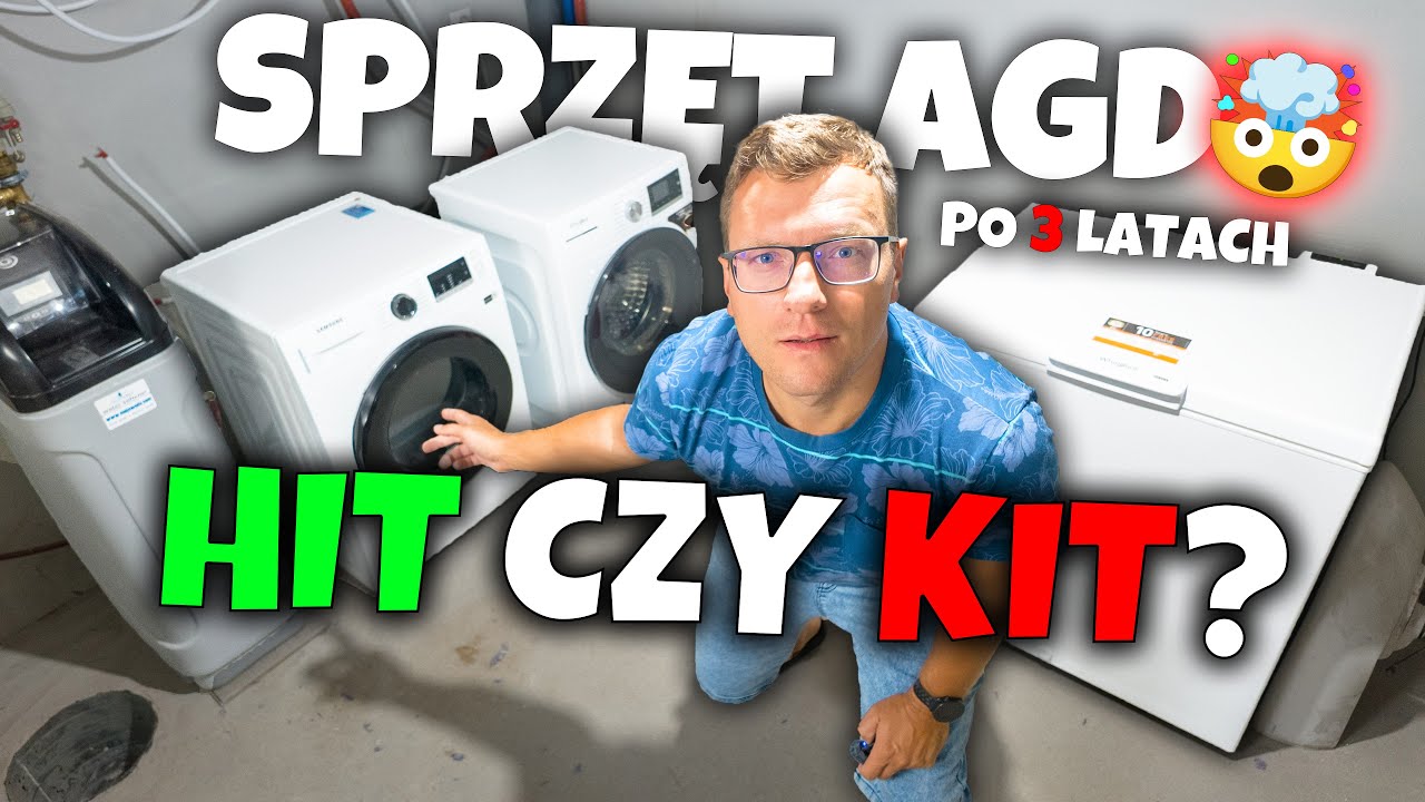SPRZĘT AGD PO 3 LATACH 🔎🧺👕❄️☕ CO SIĘ SPRAWDZIŁO, A CO NIE?