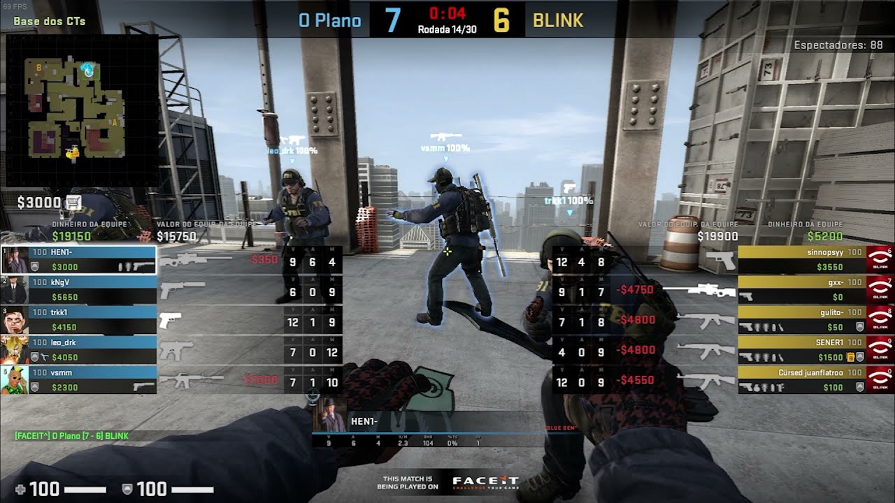 Pov csgo Demo HEN1 (18/7) O Plano vs BLINK - Vertigo (Funspark ULTI 26/08/2021)
