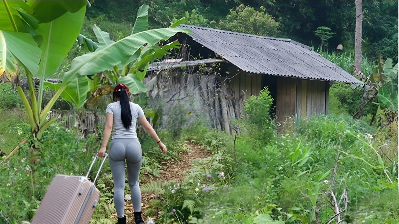 CEO Girl Leaves The City for The Forest To Restore an Abandoned Old House | from Start To Finish