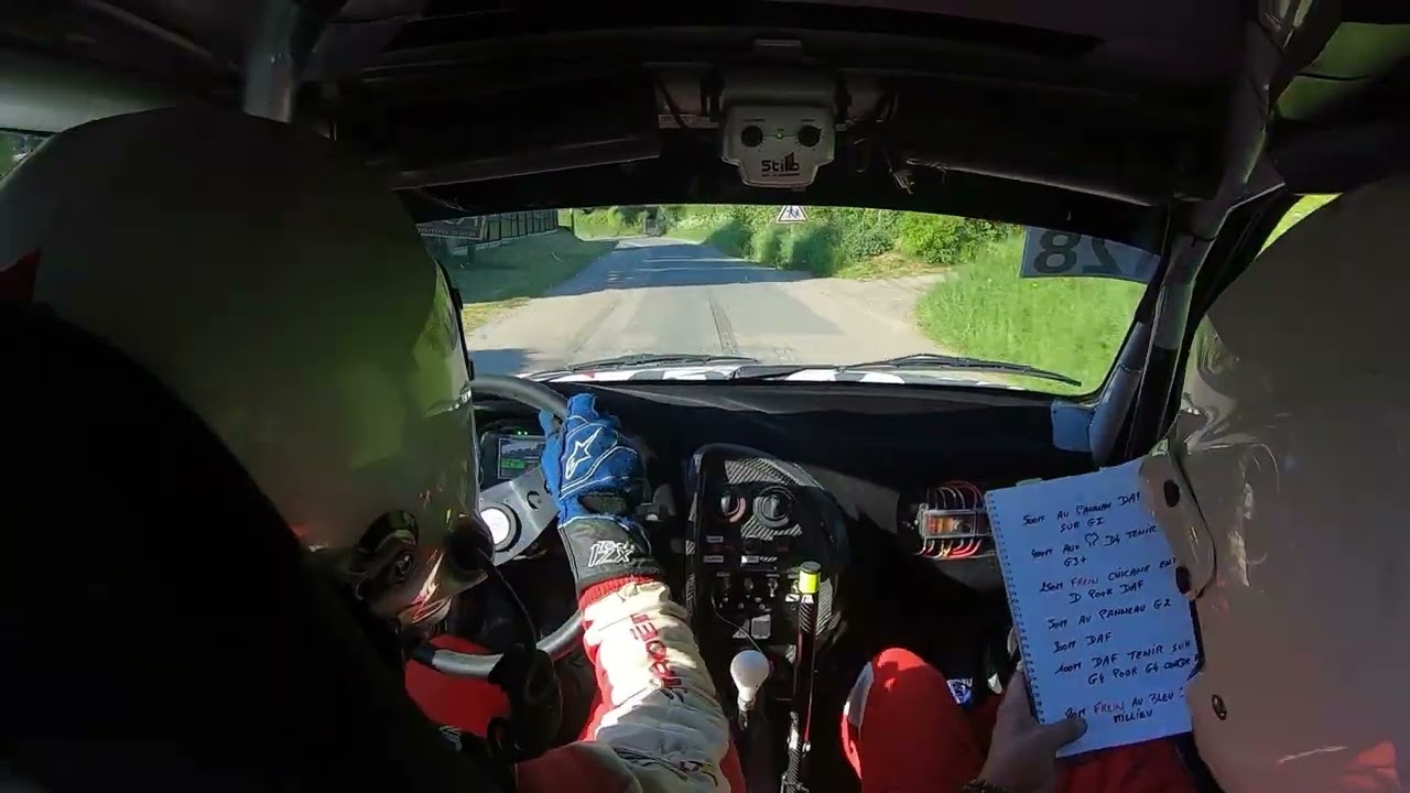 Rallye de Dieppe 2025 ES7 M.Pailleux - J-F.Bar Saxo F2000/12