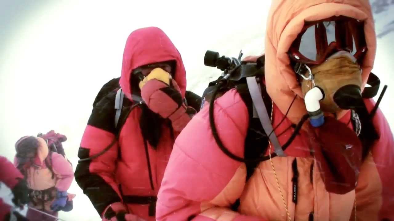 The Himalayas Everest 2011 HD Russian team 7 Summits - mountain climbing. John Delaney Death.