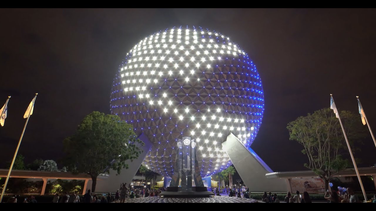 Spaceship Earth Points of Light (EPCOT Anthem)