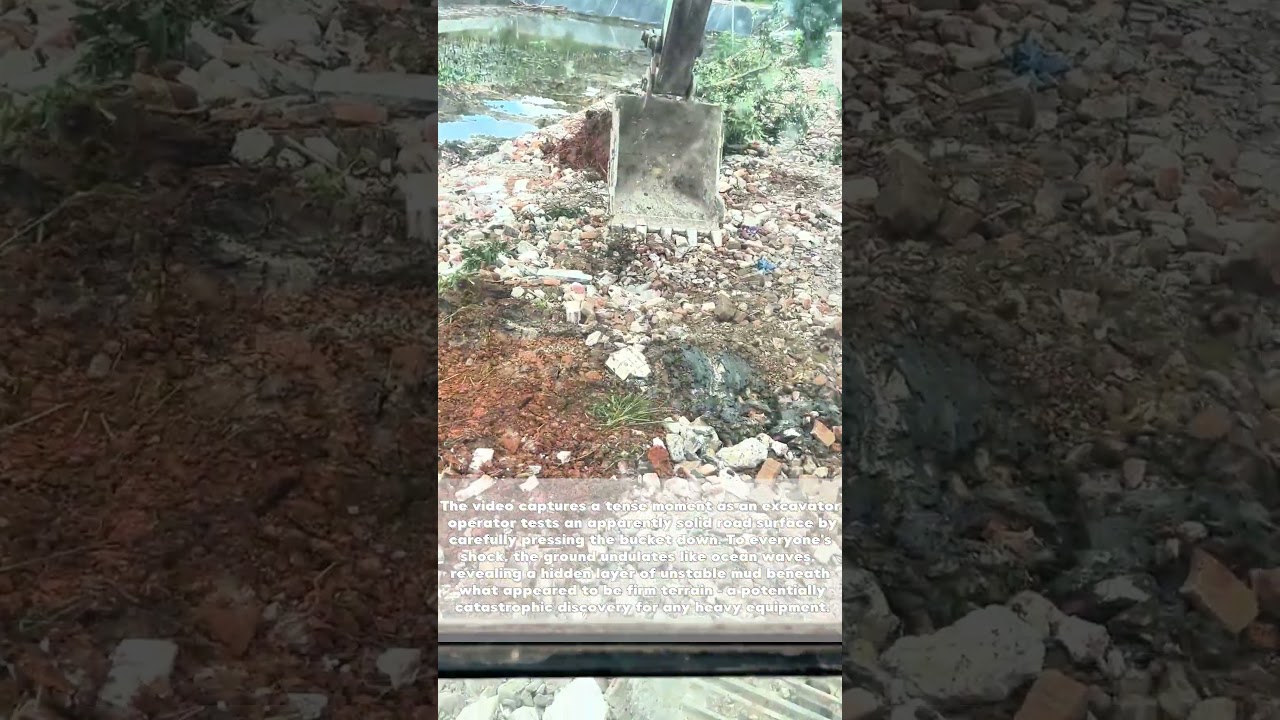 Ground Truth: Excavator Uncovers Hidden Danger Beneath Seemingly Solid Ground