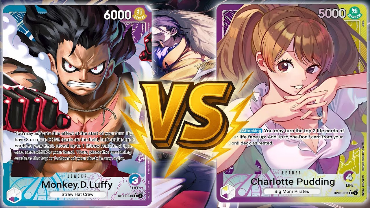 UP Luffy vs PY Pudding | OPTCG Sim Gameplay | OP14
