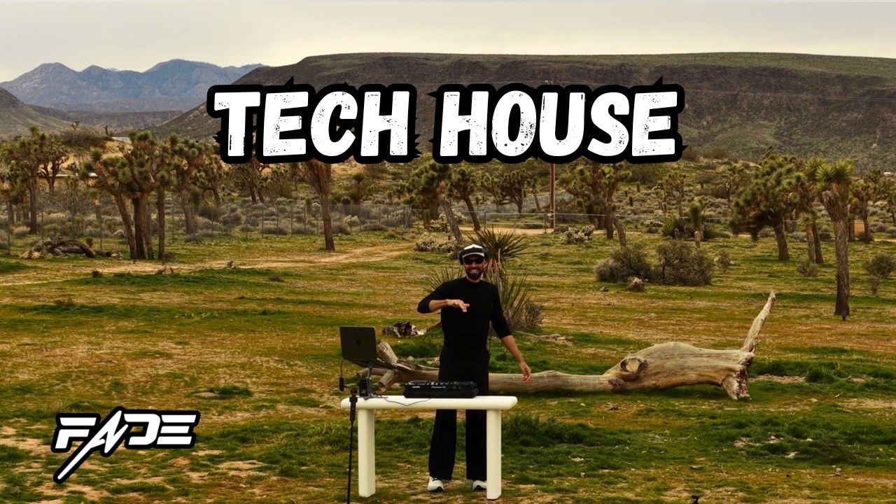 TECH HOUSE MIX 2025 | IN JOSHUA TREE BY DJ FADE