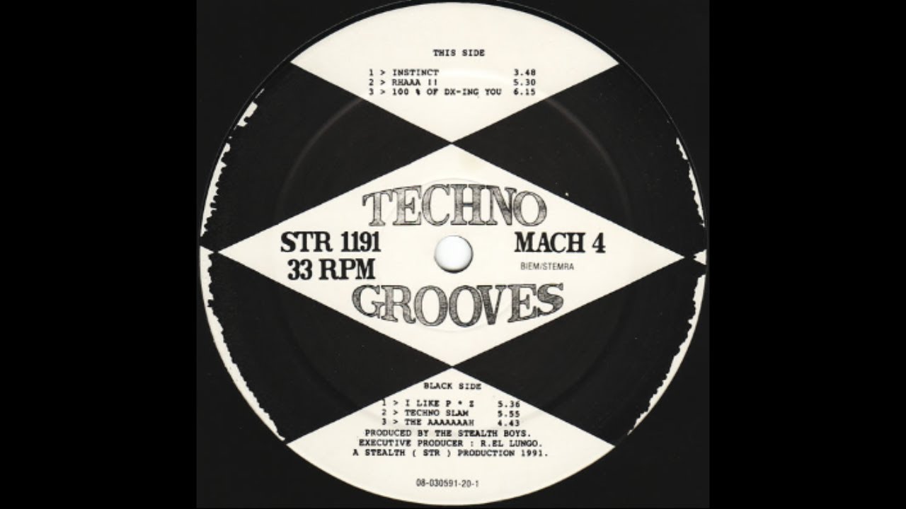 The Stealth Boys - Rhaaa !! [Techno Grooves Mach 4, 1991)