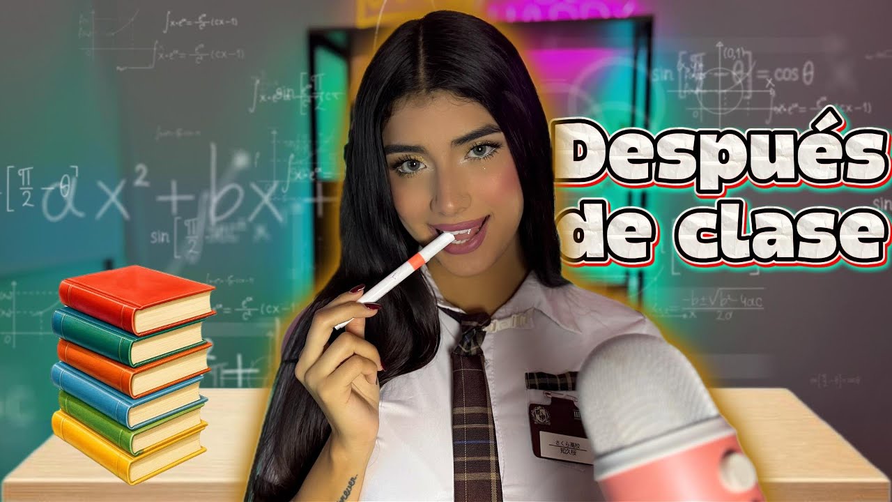 ASMR Roleplay | Me quedo después de clase…y pasaron cosas
