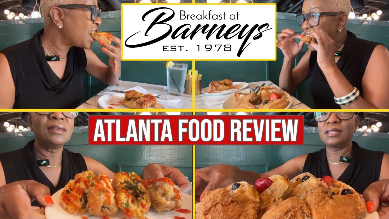 Atlanta Food Tour | BREAKFAST AT BARNEY'S | Sophisticated Southern Fare!