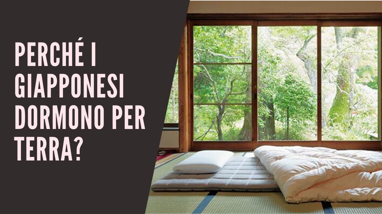 Perché i giapponesi dormono per terra?