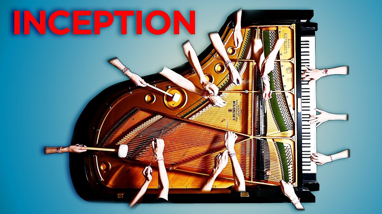 16 HANDS play TIME (Inception) on 1 PIANO