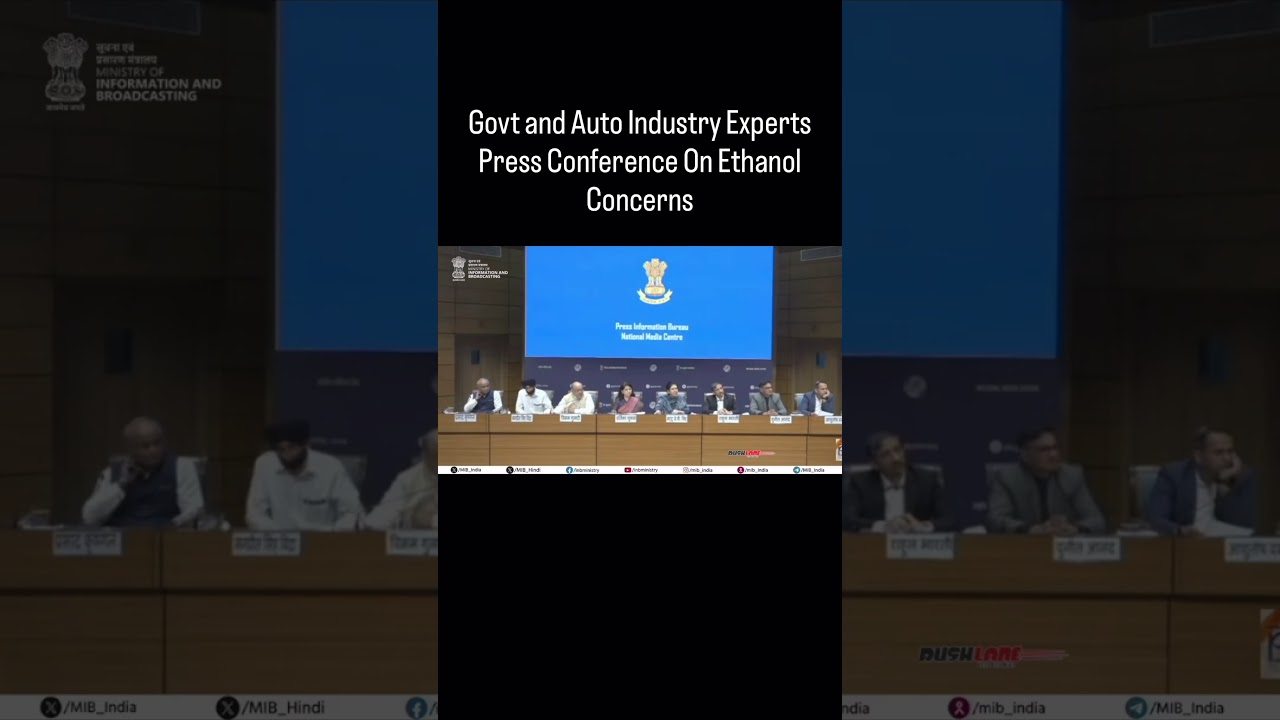 Govt press conference on E20 petrol concerns