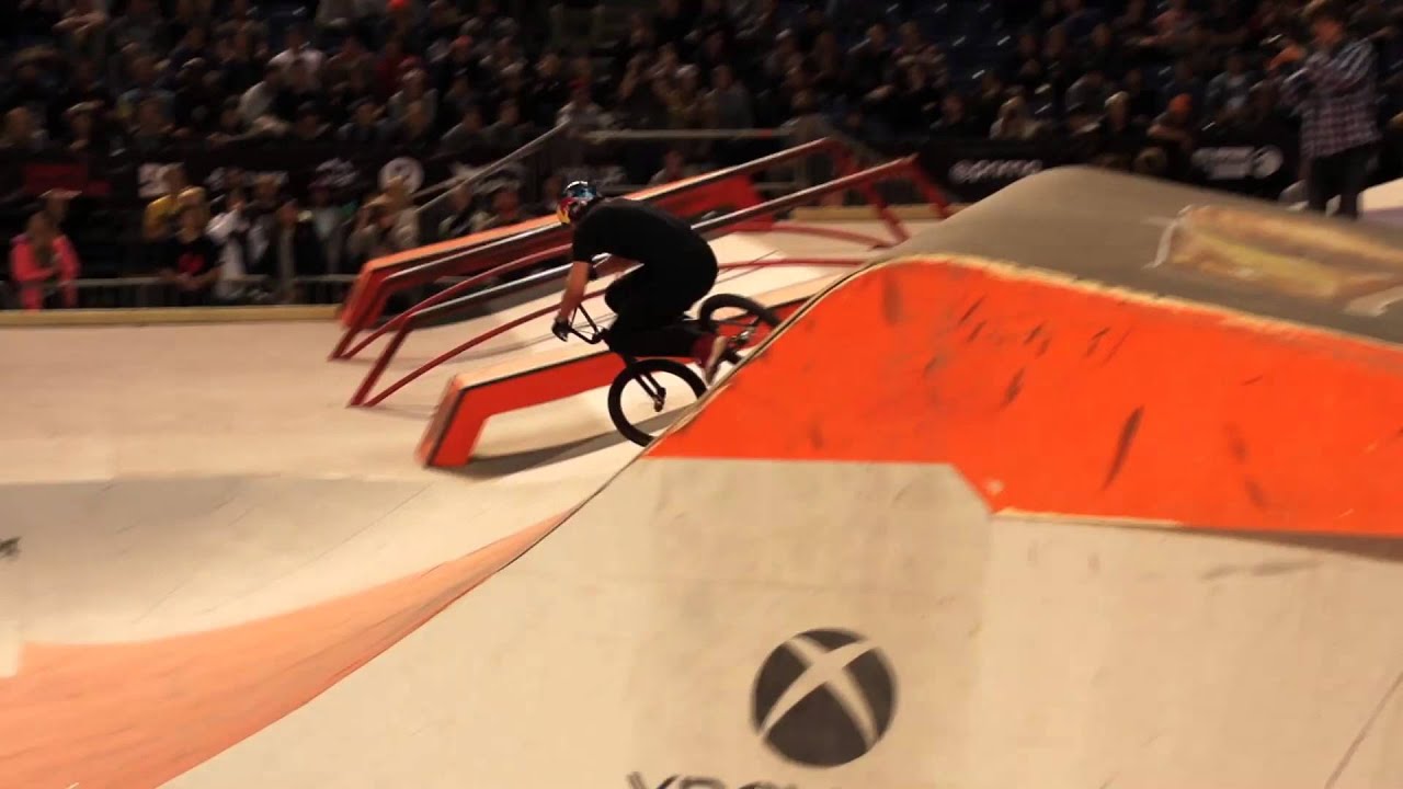 Michael Beran at the Simple Session 13 - world's first ever 360 Bikeflip to Tailwhip