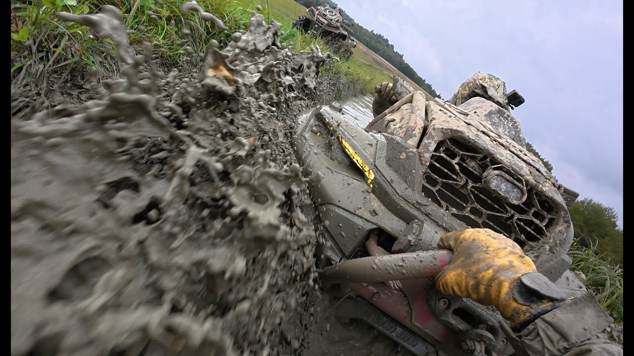 Bieszczady z ekipą ATV 4x4 Opat&oacute;w XMR G3 Maverick Renegade 1000R Mud Hills Forest 👌