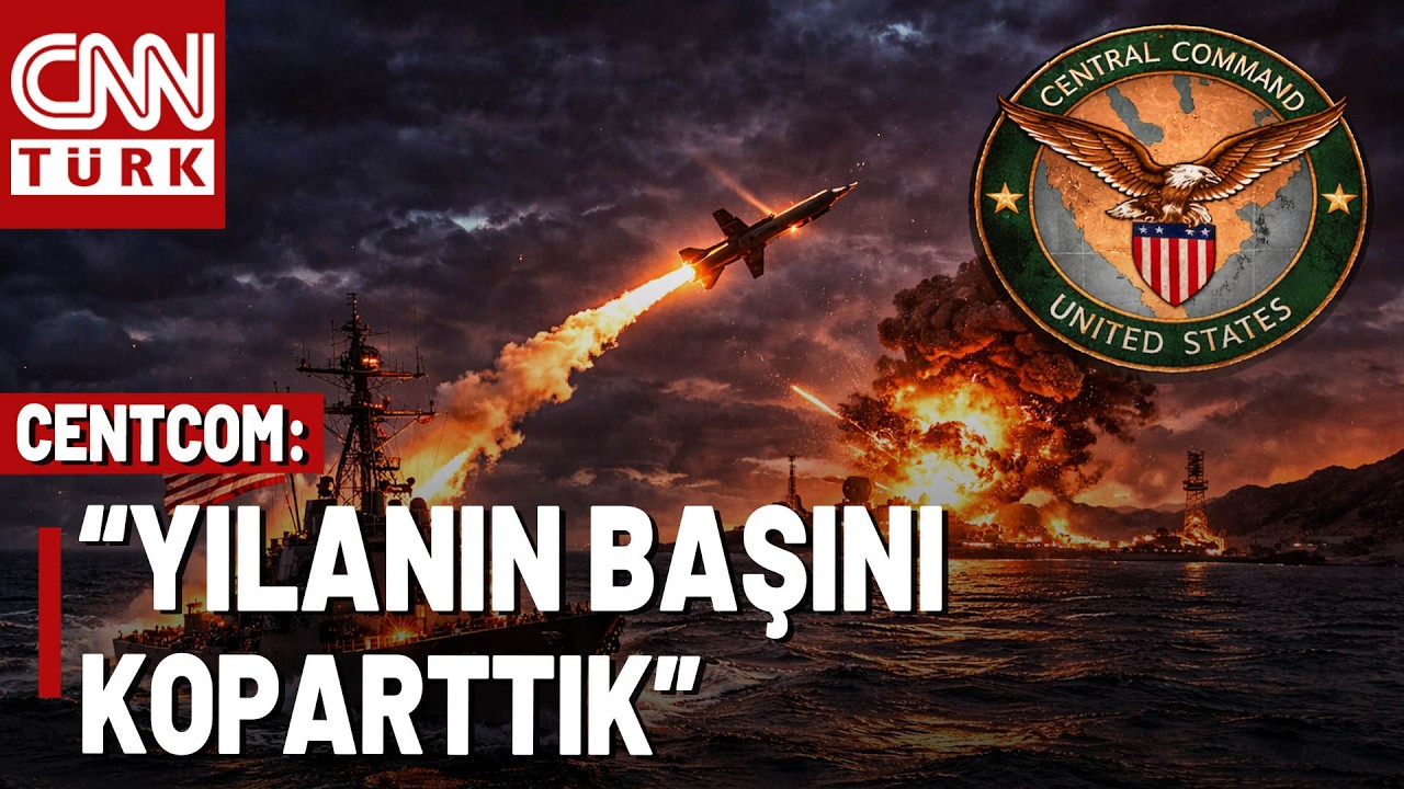 SON DAKİKA🚨Centcom Gemilerden Atılan Füzeleri Paylaştı: 
