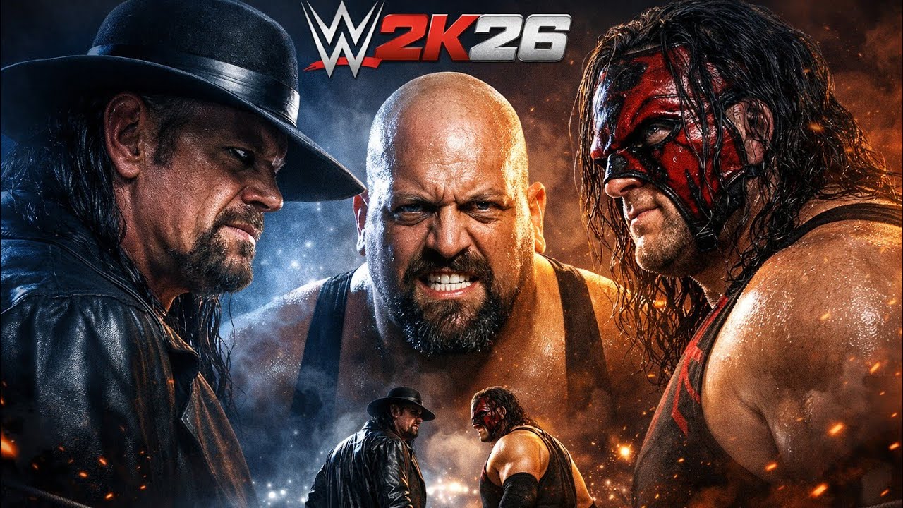 Undertaker vs Big Show vs Kane – Brutal Triple Threat Battle | WWE 2K26