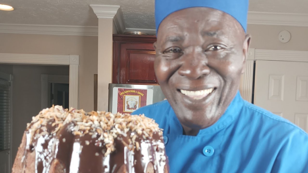 GERMAN CHOCOLATE POUND CAKE