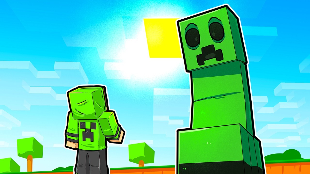 MOBS FICARAM GIGANTES no Minecraft!