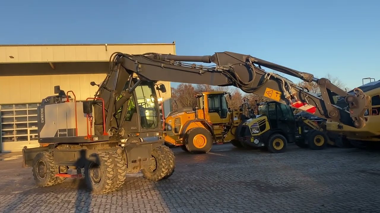 BAUMA GMBH Volvo EWR170E s/n 323215 testrun