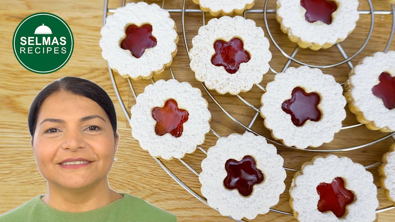 Linzer Plätzchen Rezept | Spitzbuben Rezept | Kekse 🎄🎁