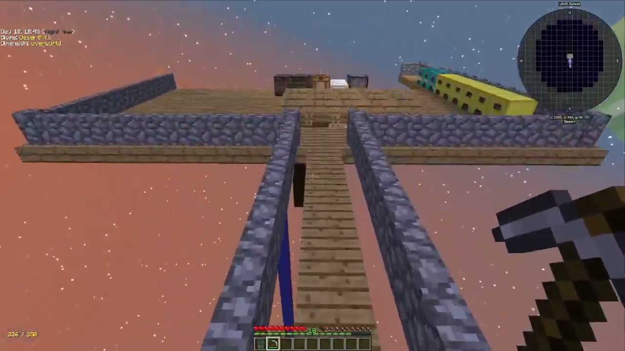 PROJECT OZONE 3 E04 Mob Farming+ Diamond and Emerald Furnaces+ Diamond Sieve