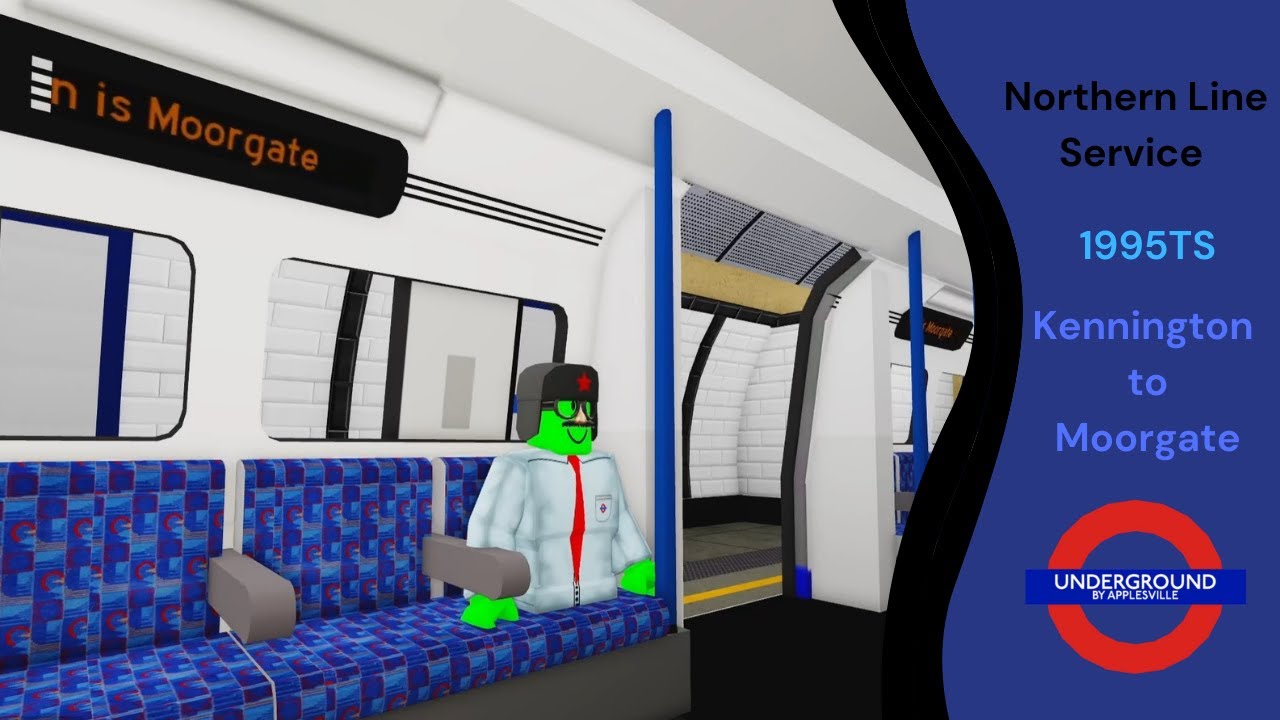Northern Line service | Kennington to Moorgate via bank | London Underground by TfA
