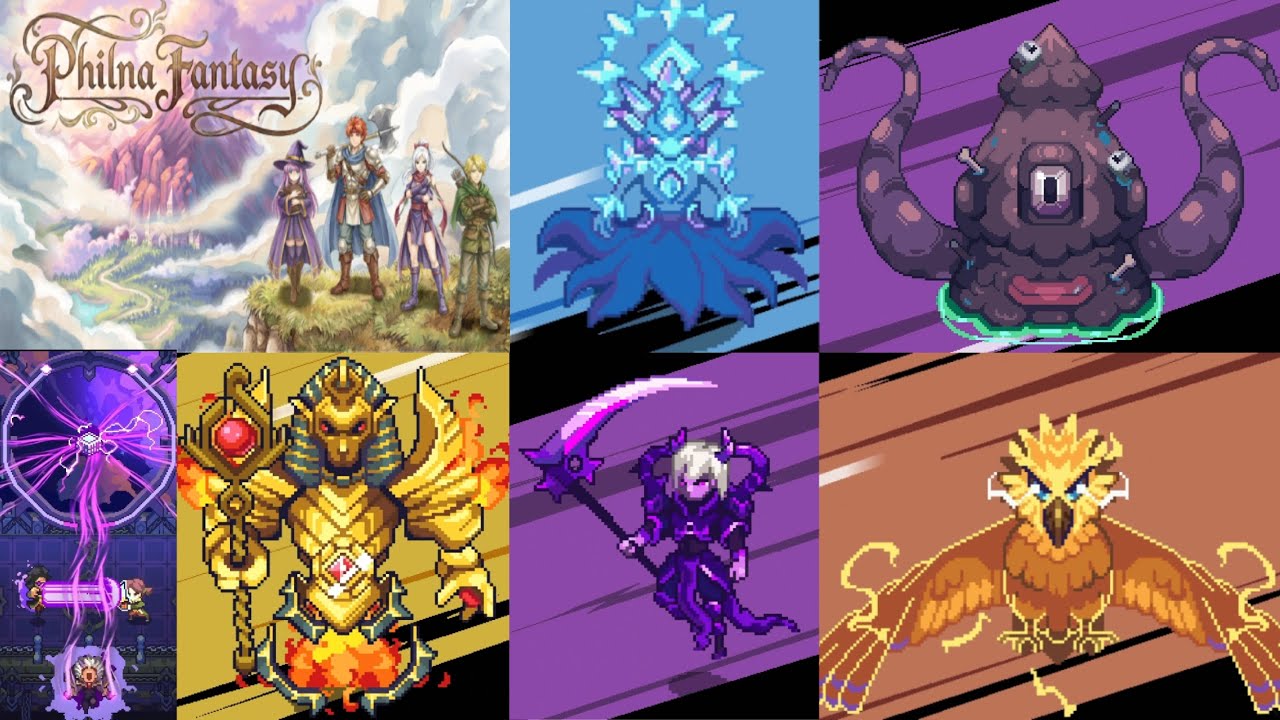 Philna Fantasy | All Bosses All Endings
