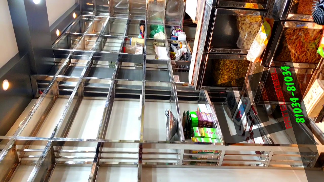 Steel furniture in Kiran shop
