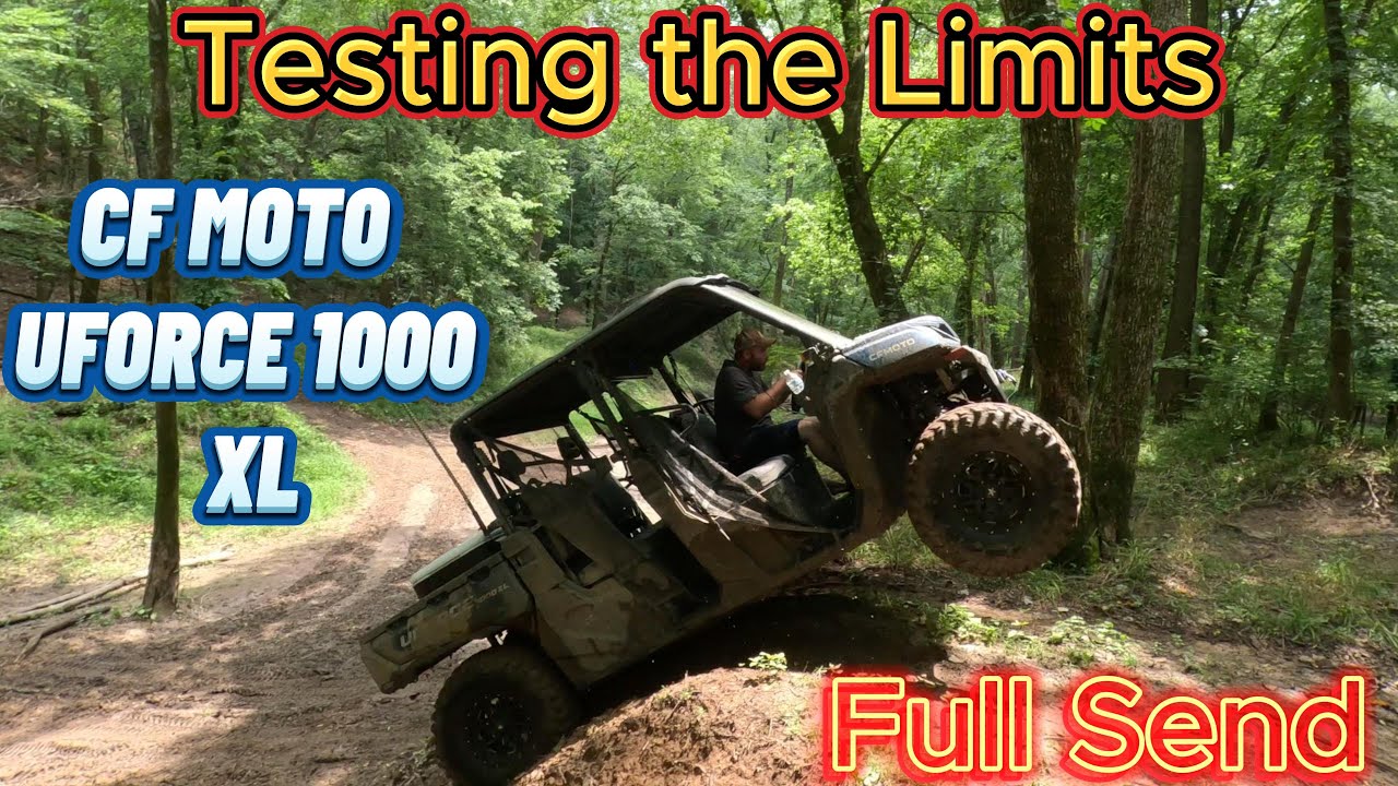 Testing out the CF MOTO UFORCE 1000 XL with MSC STAGE 3 TRAIL CLUTCH KIT