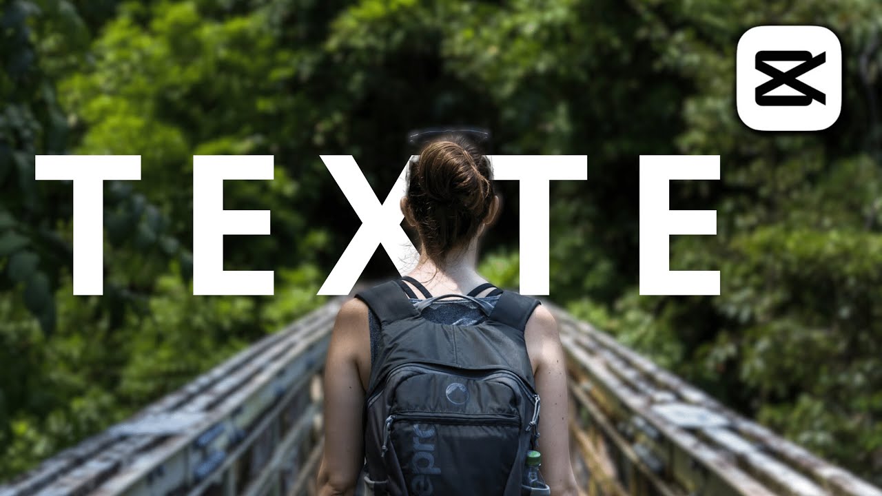 Comment ajouter du texte derrière des objets en mouvement | CapCut Tutoriel 2024