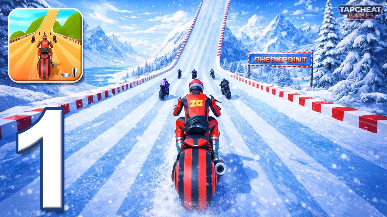 Bike Race: Racing Games - Gameplay Walkthrough Part 1 - Level 1-7 Bike Race Master (Android, iOS)