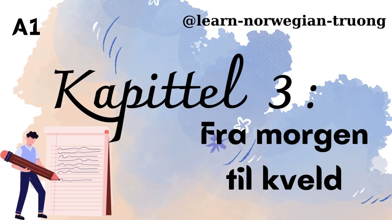 På vei: Fra morgen til kveld.