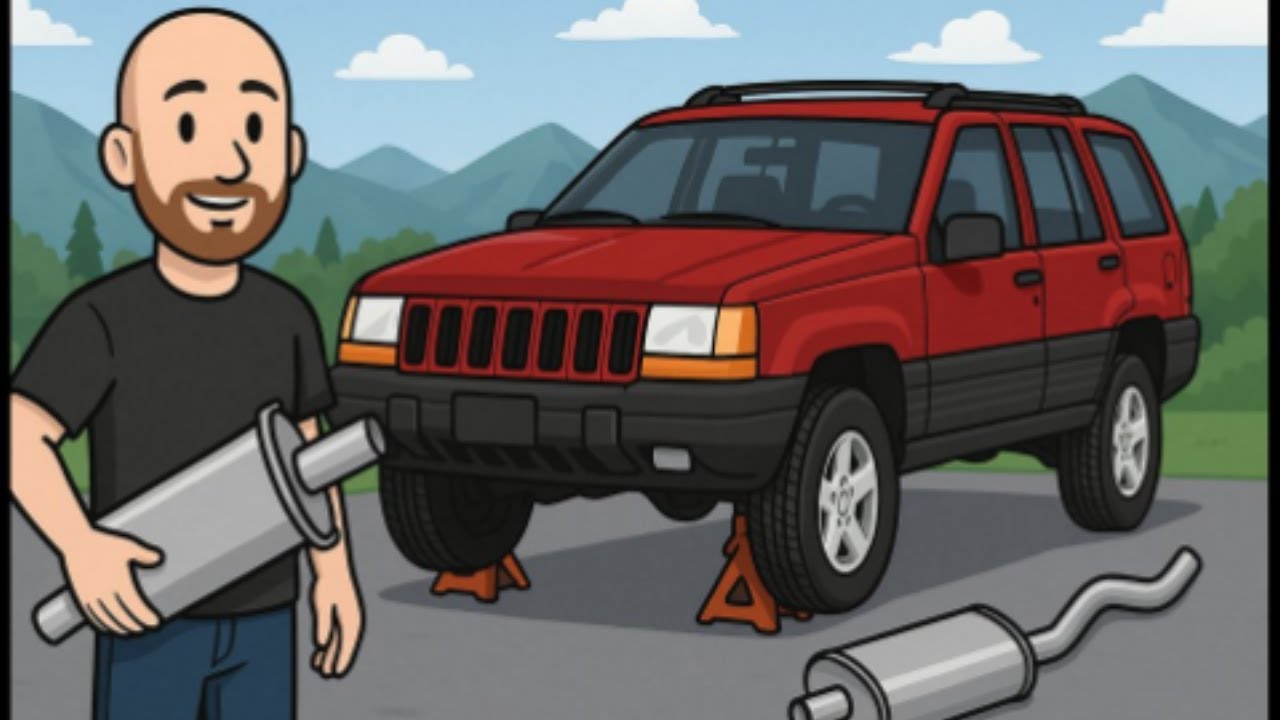Jeep ZJ 4.0L Exhaust Replacement DIY &mdash; Simple Install for Beginners