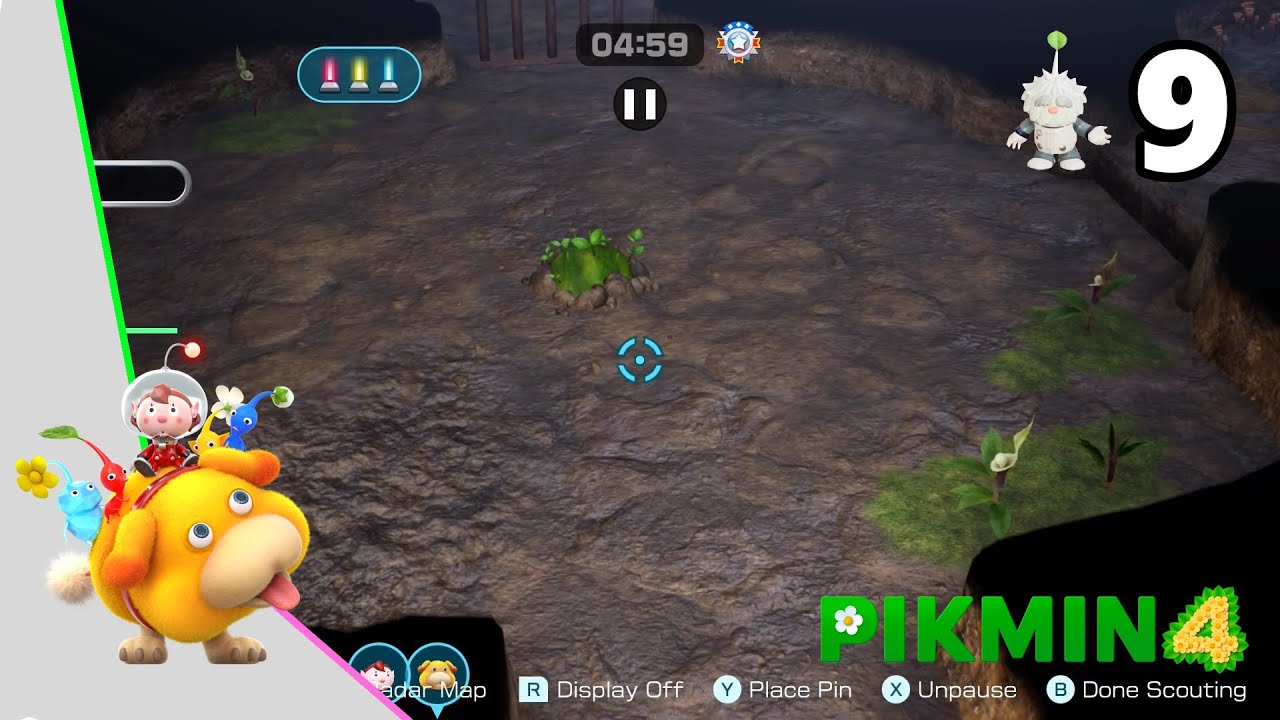 Pikmin 4 Trial of the Leaf Sage Story 9: Turf Turmoil