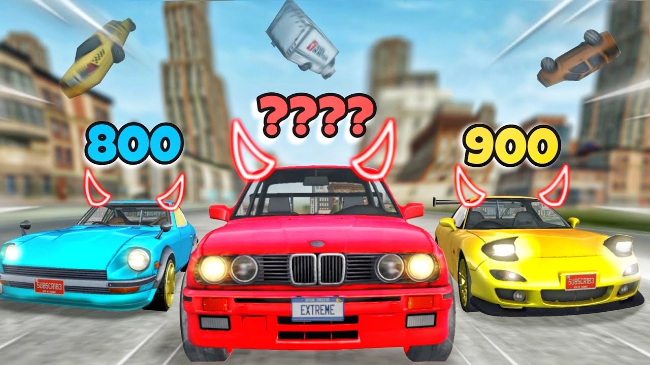 Top 3 New Fastest Angry Cars🤯| Extreme Car Driving Simulator🔥|