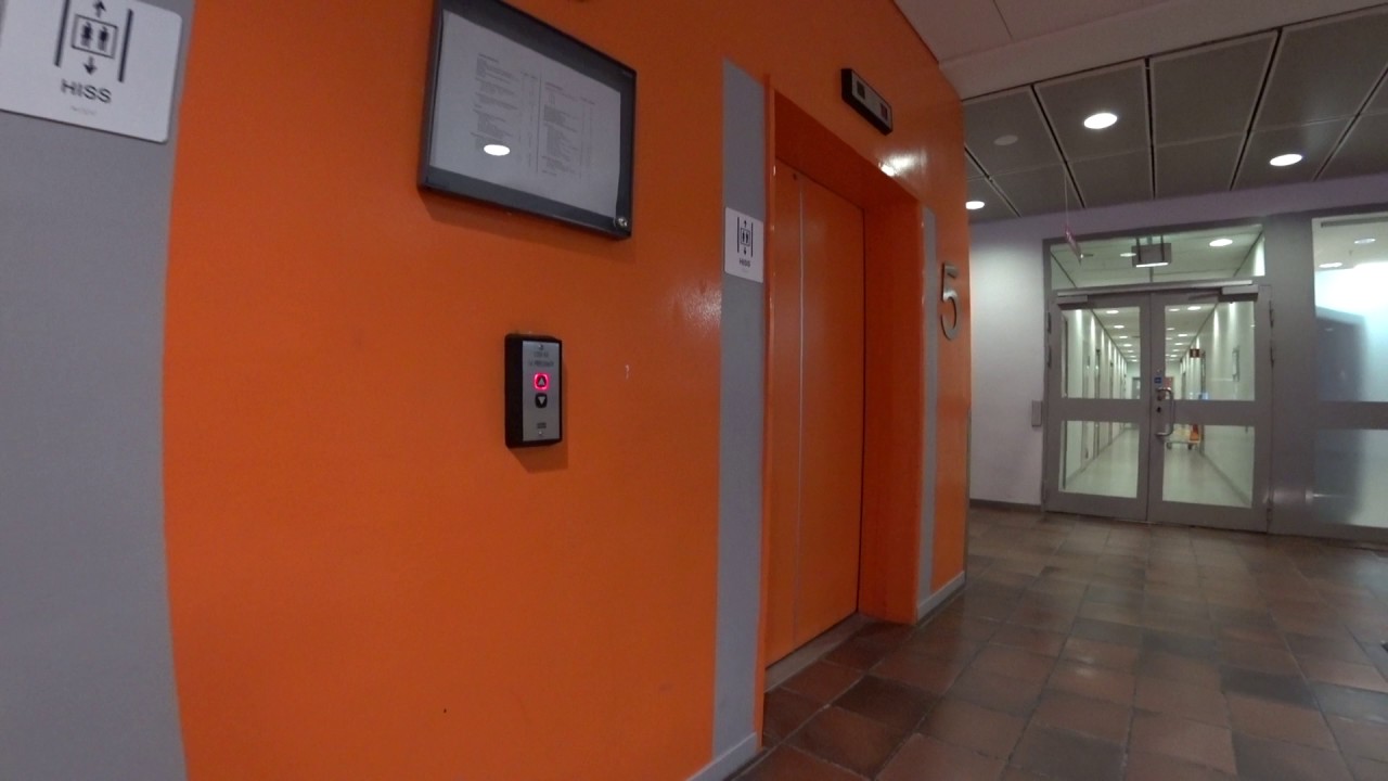Sweden, Stockholm, Flemingsberg, Blickagången 7, HS, KONE elevator