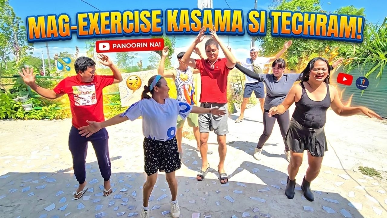 Pinakita Ni Alexis Paano Sila Mag Exercise Sa Facility