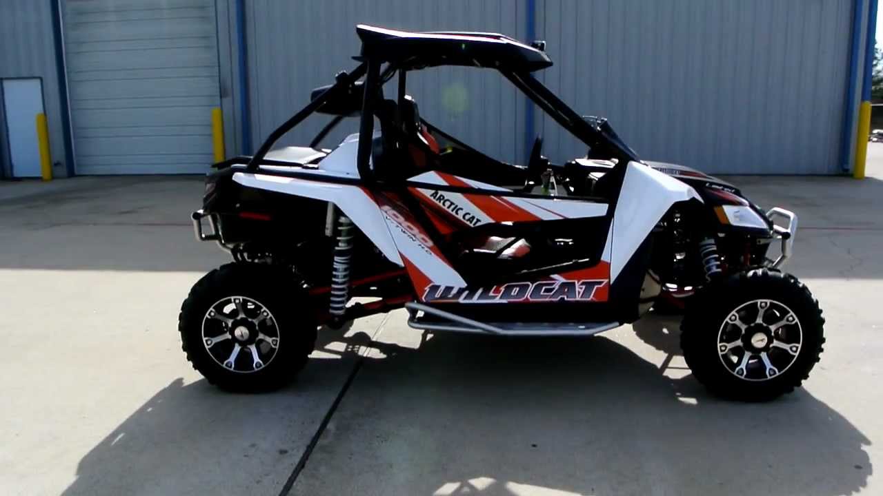 2013 Arctic Cat Wildcat with Stereo Top and More!