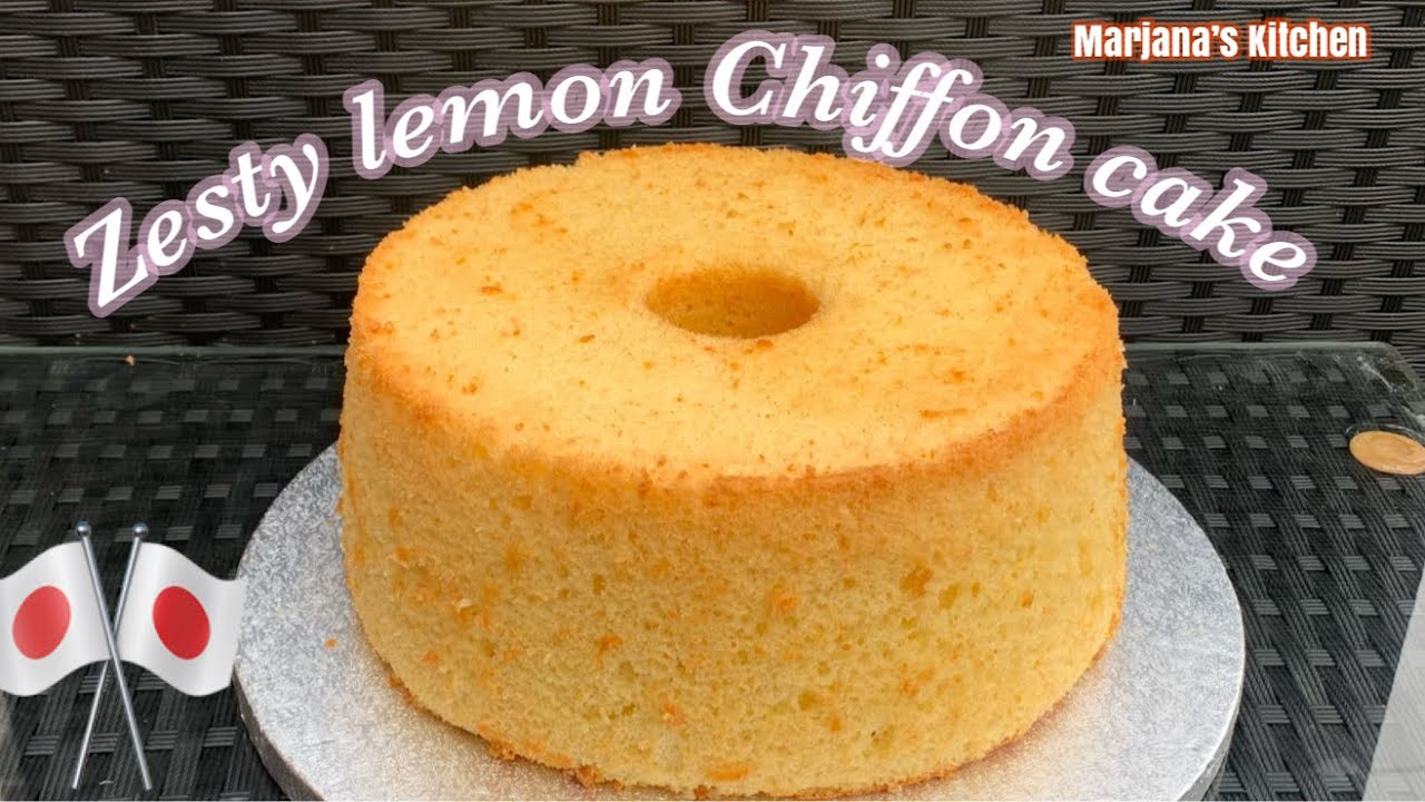How to make Lemon Chiffon Cake recipe