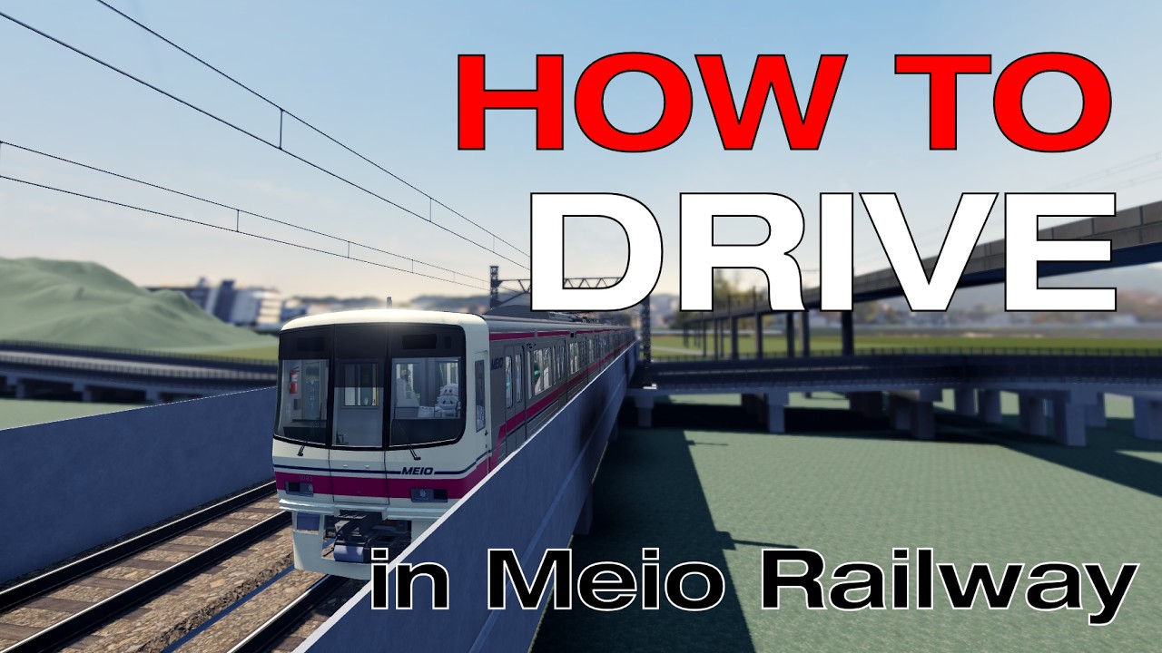 How to Drive a Train in Meio Railway (Updated!)