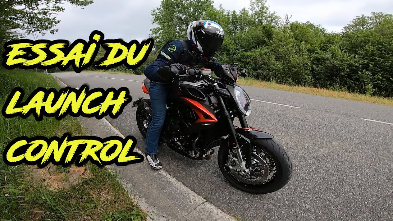 MV Agusta Dragster 800 RR Test / Essai [LAUNCH CONTROL]