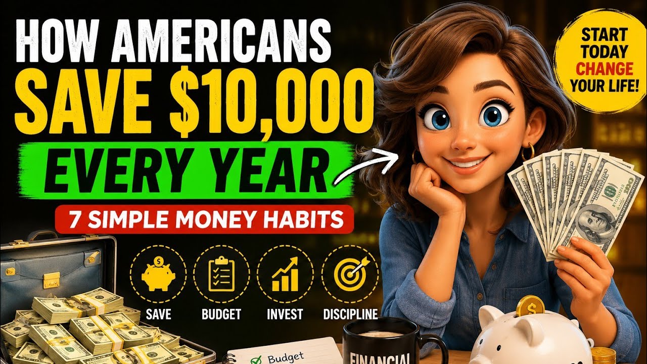How Americans Save $10,000 Every Year (7 Simple Money Habits)