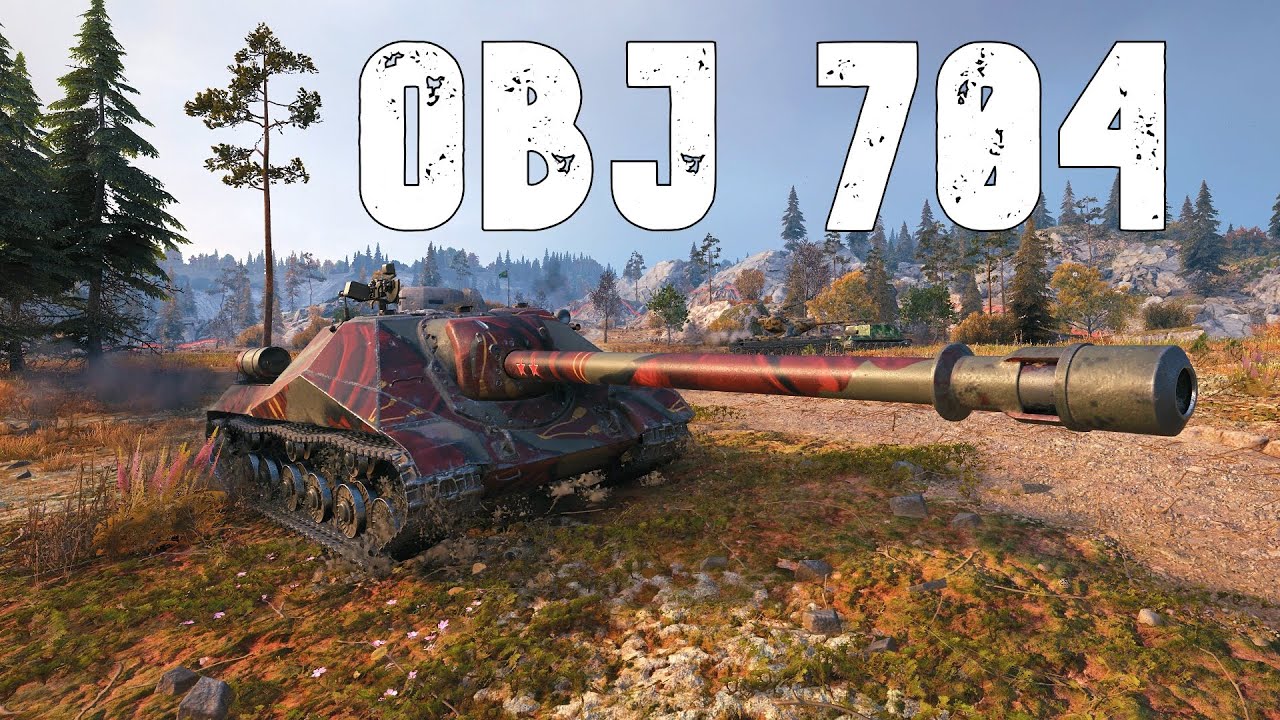 World of Tanks Object 704 - 2 Kills 8K Damage