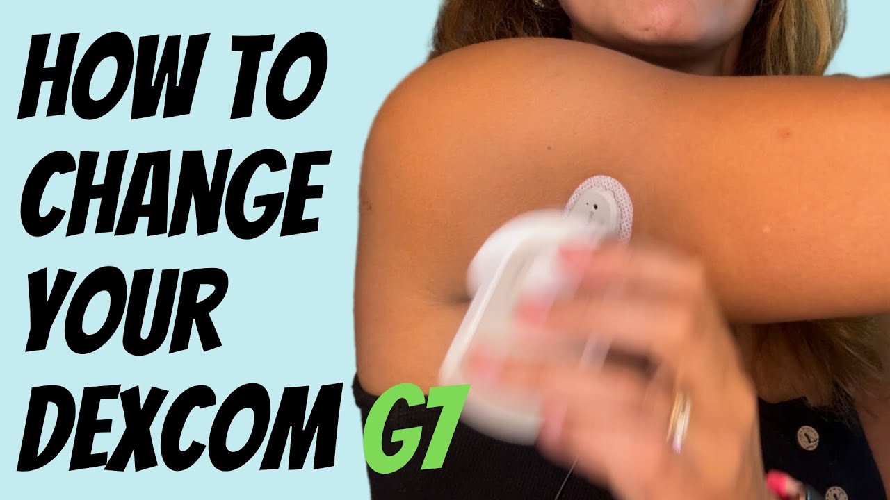 Как заменить Dexcom G7