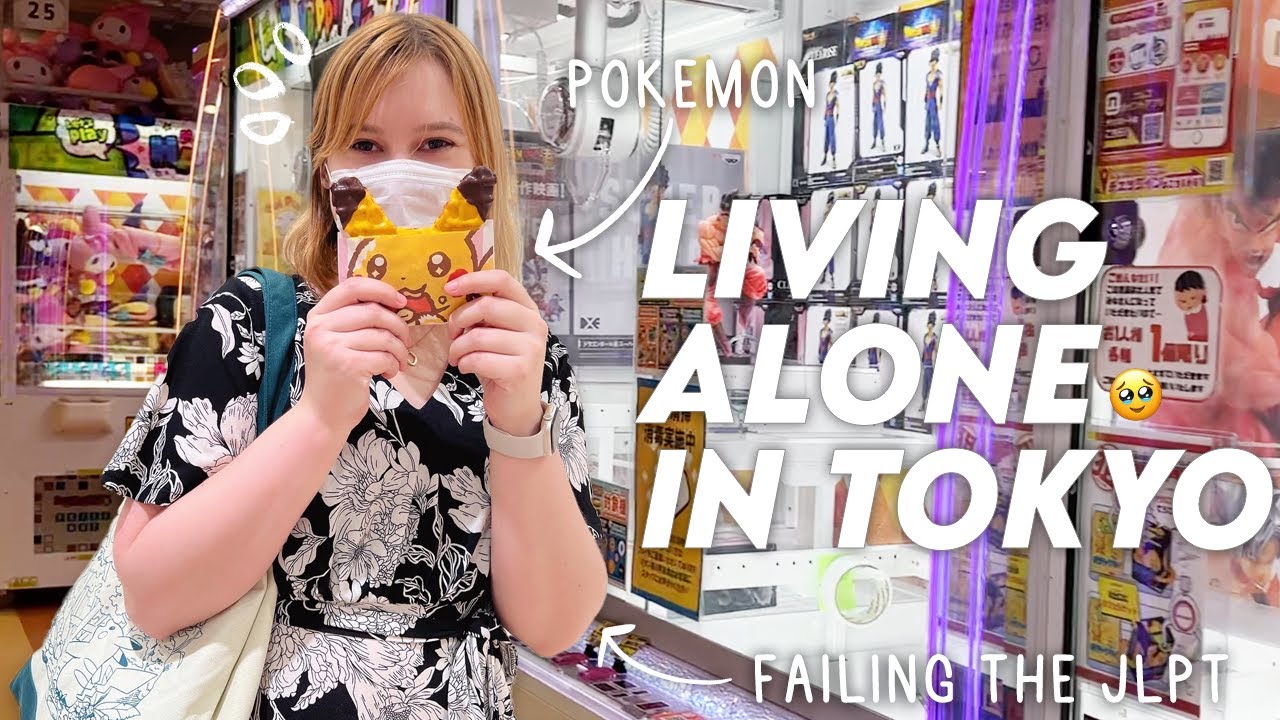 living in japan 🇯🇵 | shopping in tokyo's anime paradise + failing the japanese exam (lol my fault) 😳